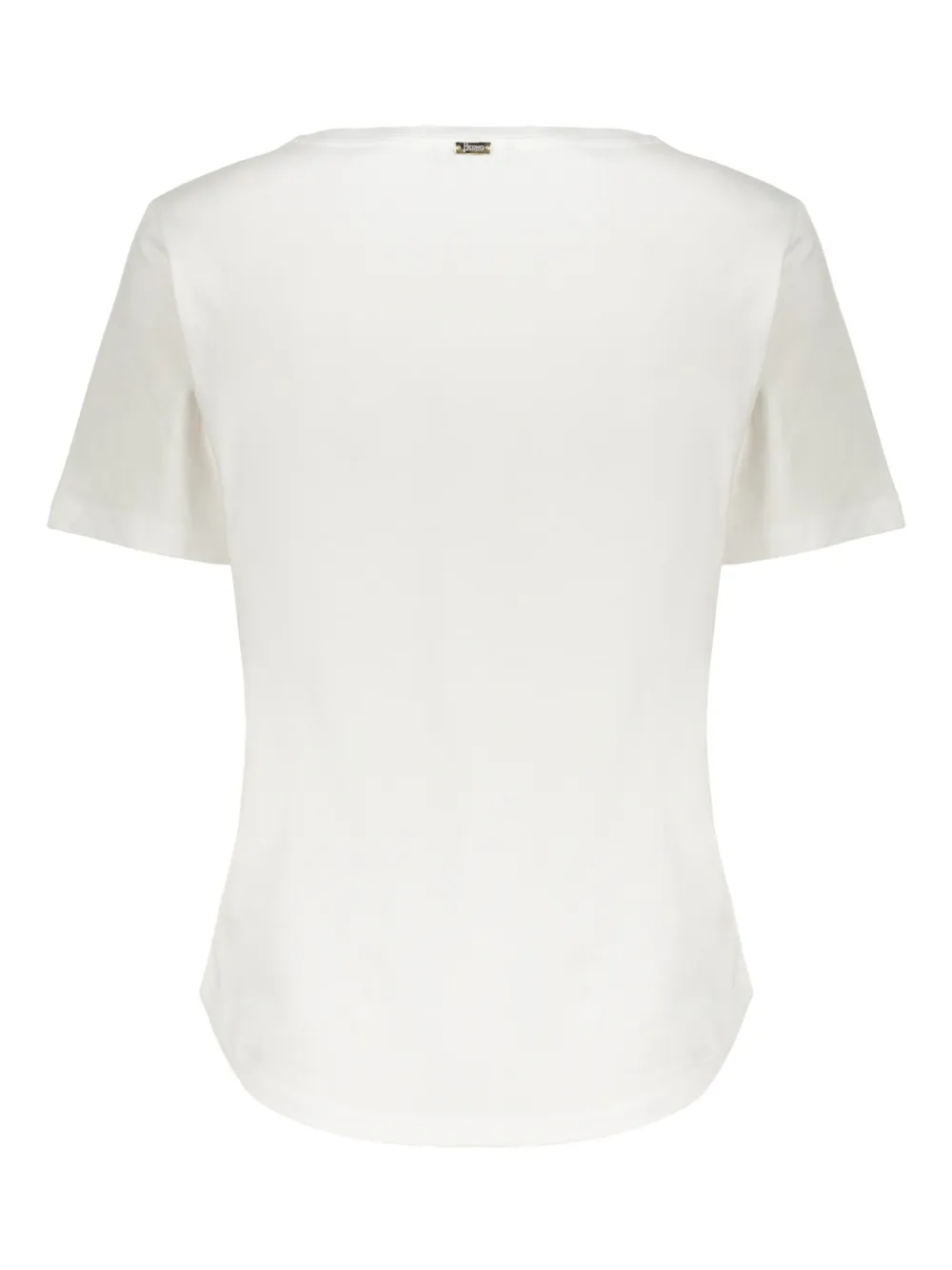 Herno T-shirt met bloemenprint Wit