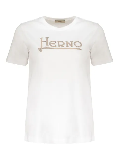Herno playera con logo y detalles