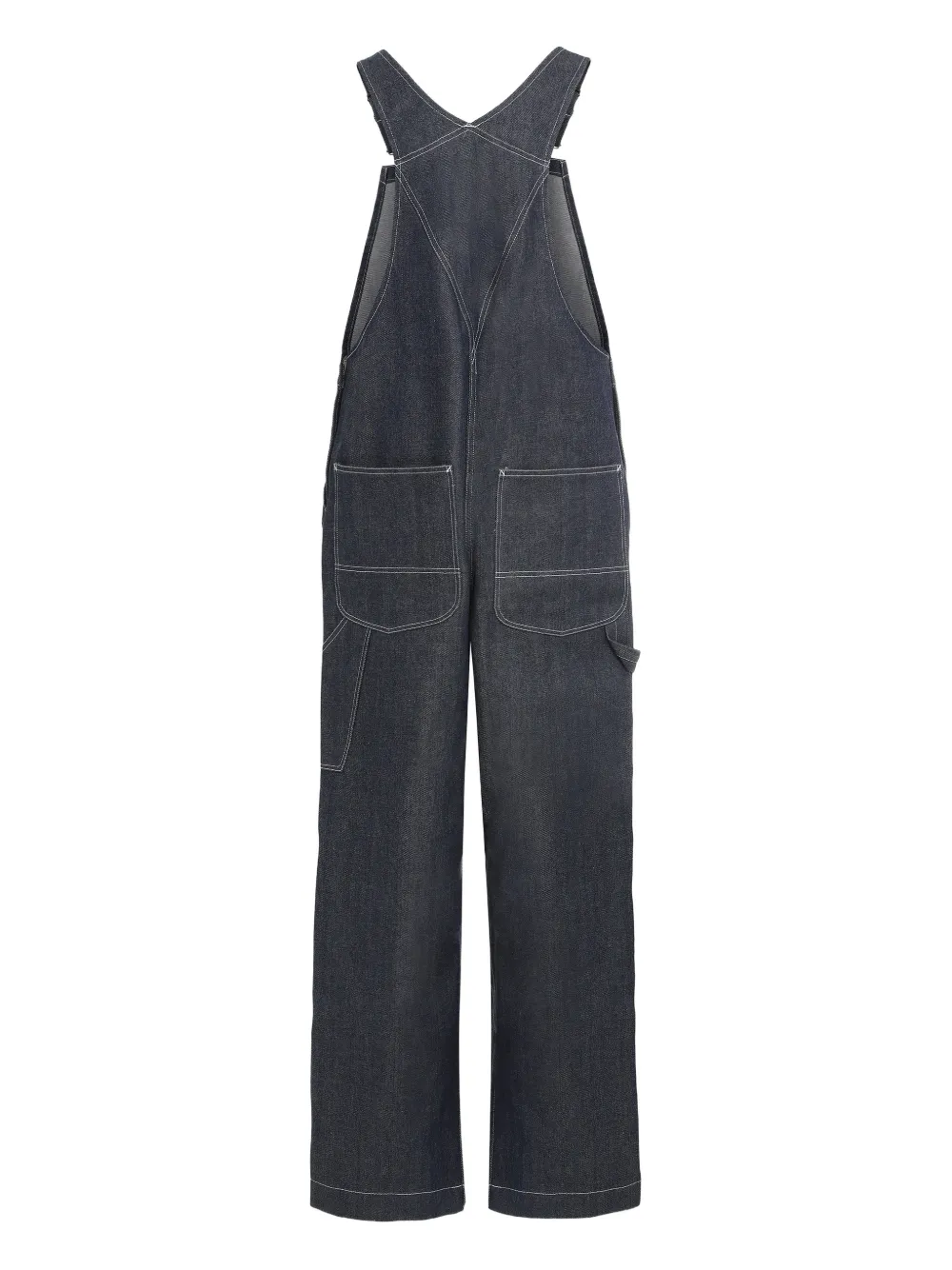 Moorer Jamine 5-pocket denim dungarees | Image 2