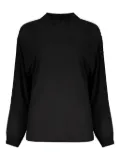 Herno relaxed-fit long-sleeve sweater - Black