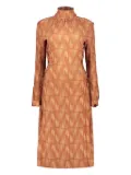 Low Classic printed dress - Brown