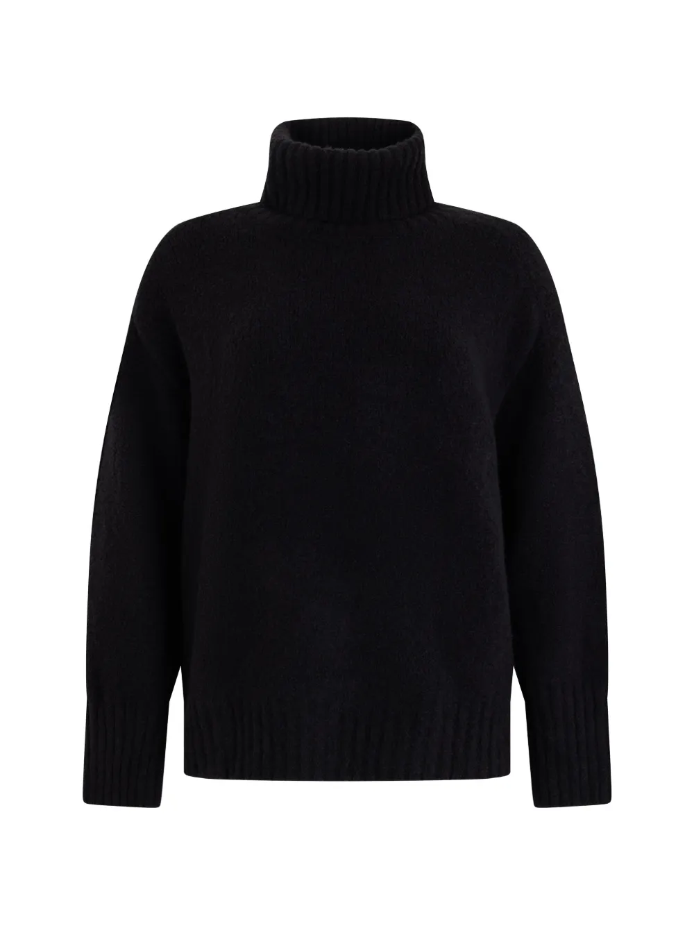 Moorer Lindsey-Us roll-neck knitted sweater - Black