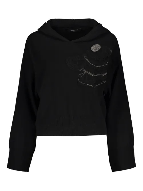 Hoodie à broderies - Fabiana Filippi - Modalova