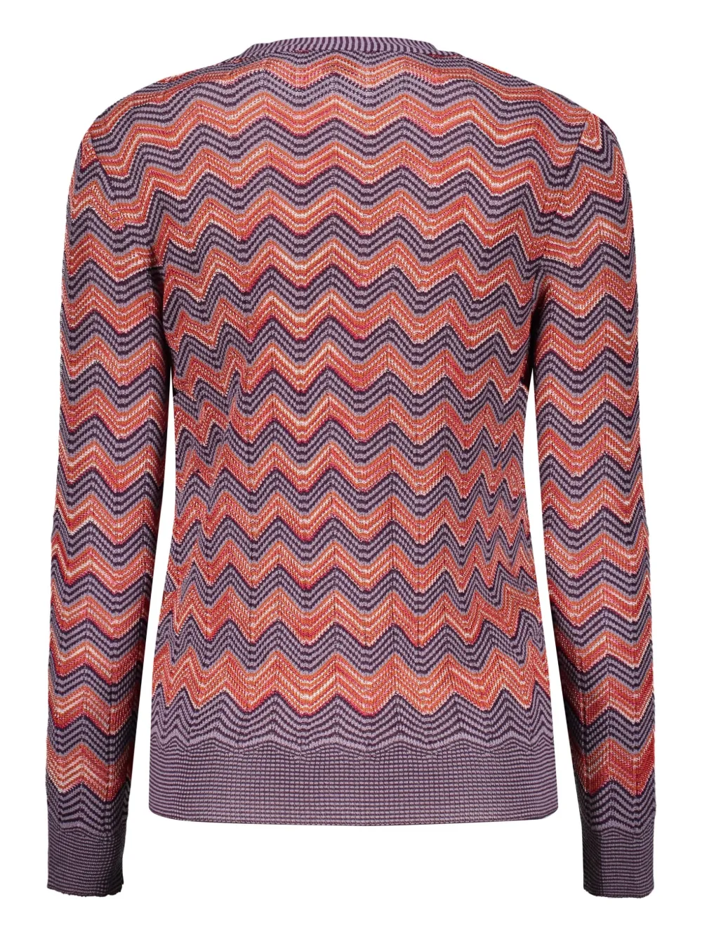 Missoni Vest met zigzag-patroon Paars