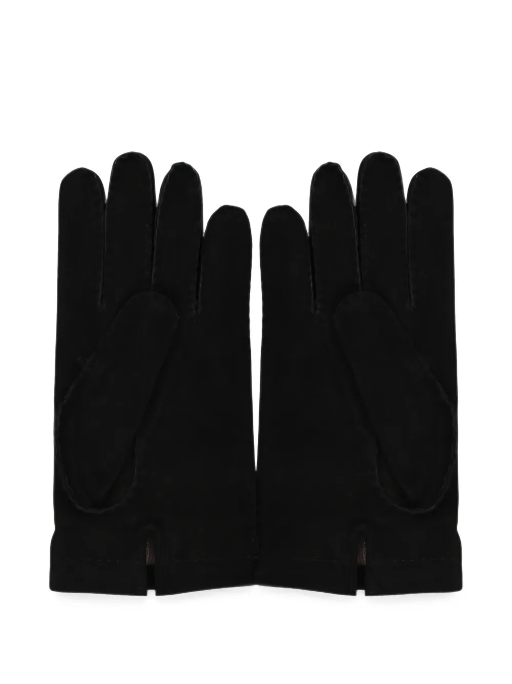 Moorer Handschoenen met suède afwerking Zwart