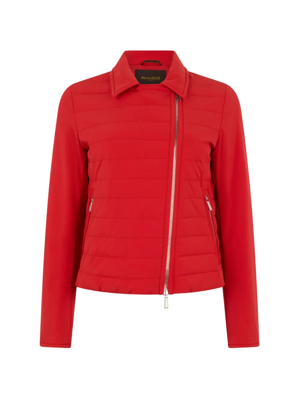 Moorer quilted jacket - Rosso