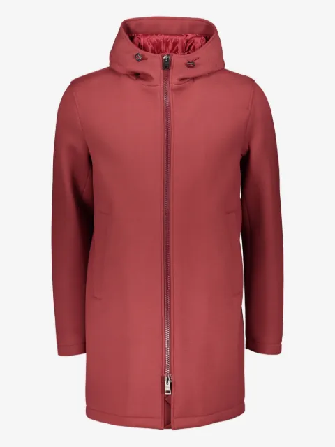 Herno hooded zip-up parka