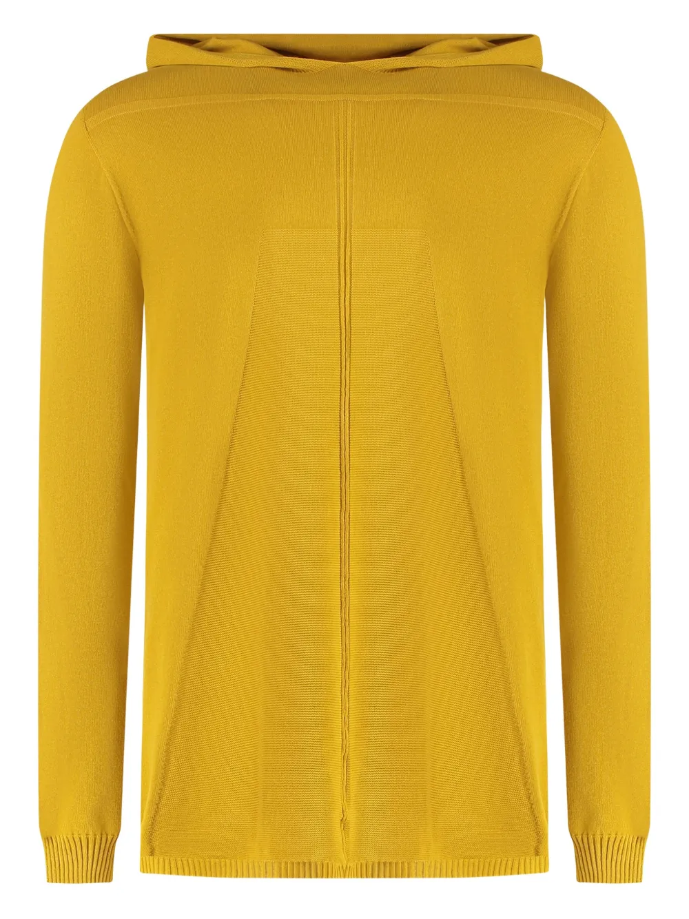Rick Owens hoodie de algodón | amarillo | Image 1