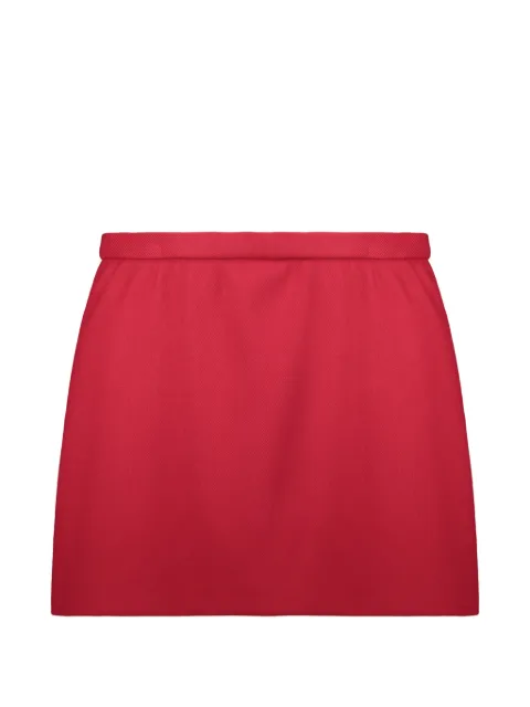 RED Valentino high-waisted twill skort
