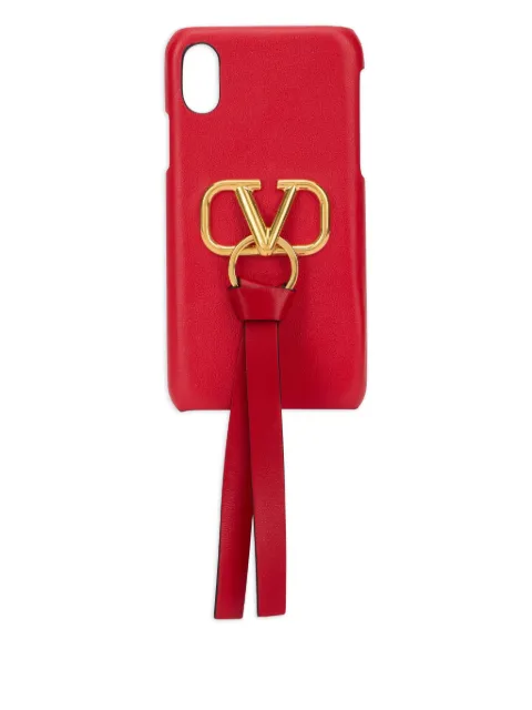 Valentino Garavani funda para iPhone X con logo