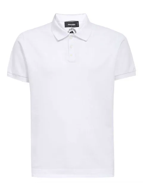 DSQUARED2 logo-print polo shirt