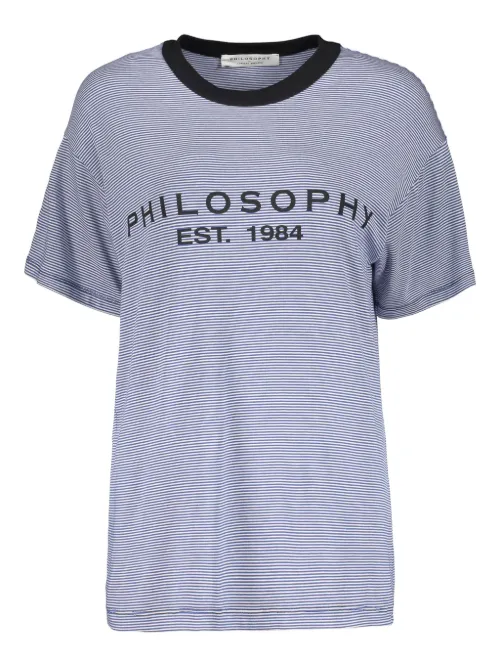 T-shirt à rayures - Philosophy Di Lorenzo Serafini - Modalova