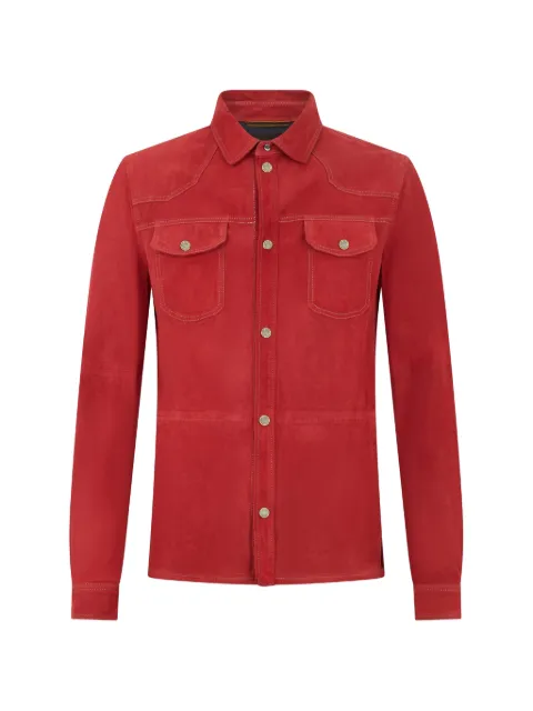 Moorer flap-pocket overshirt