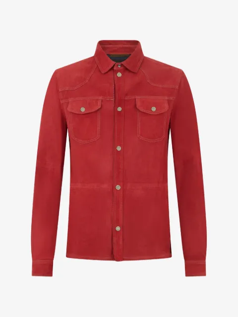 Moorer flap-pocket overshirt
