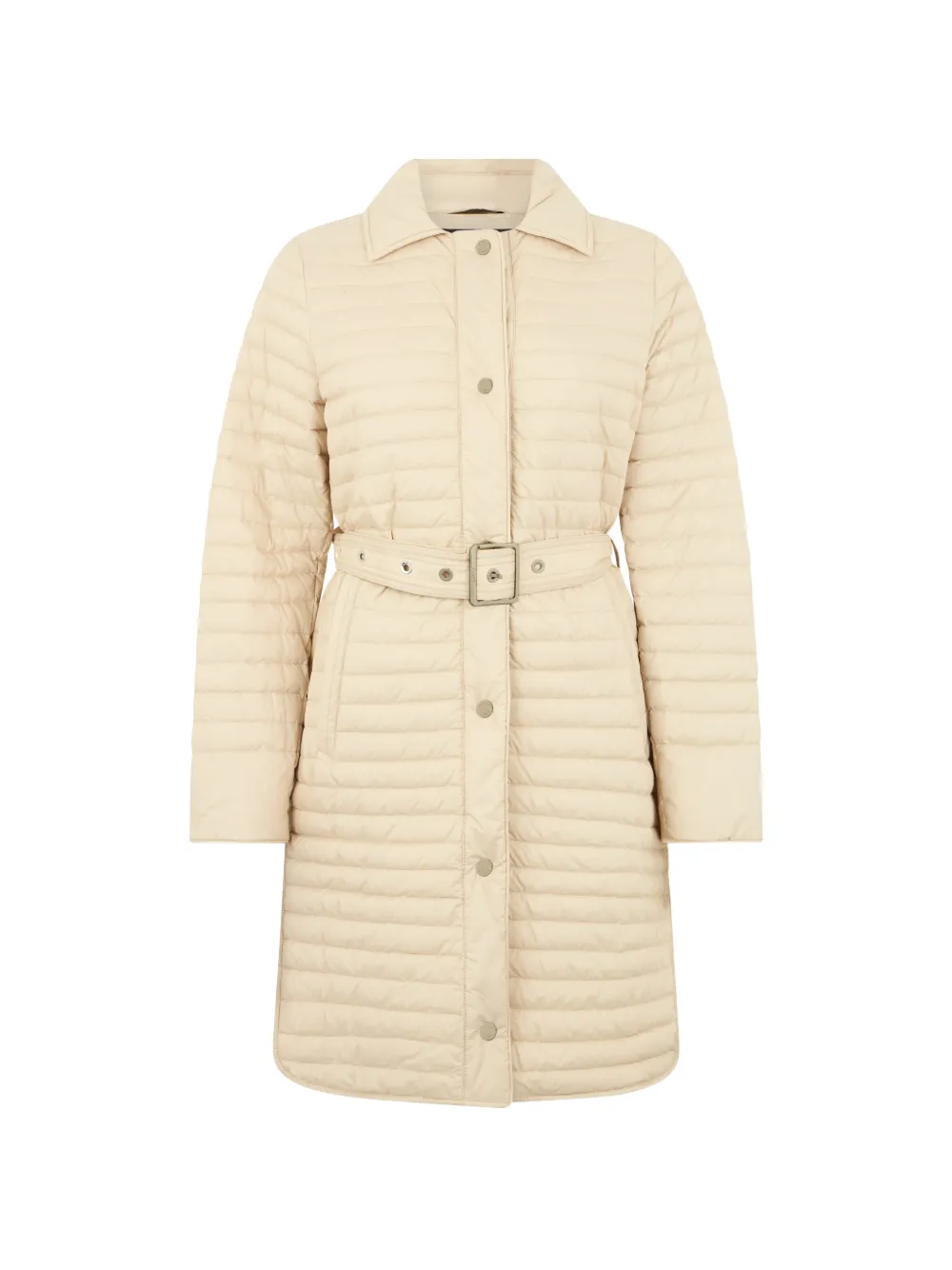 Moorer belted single-breasted coat - Toni neutri