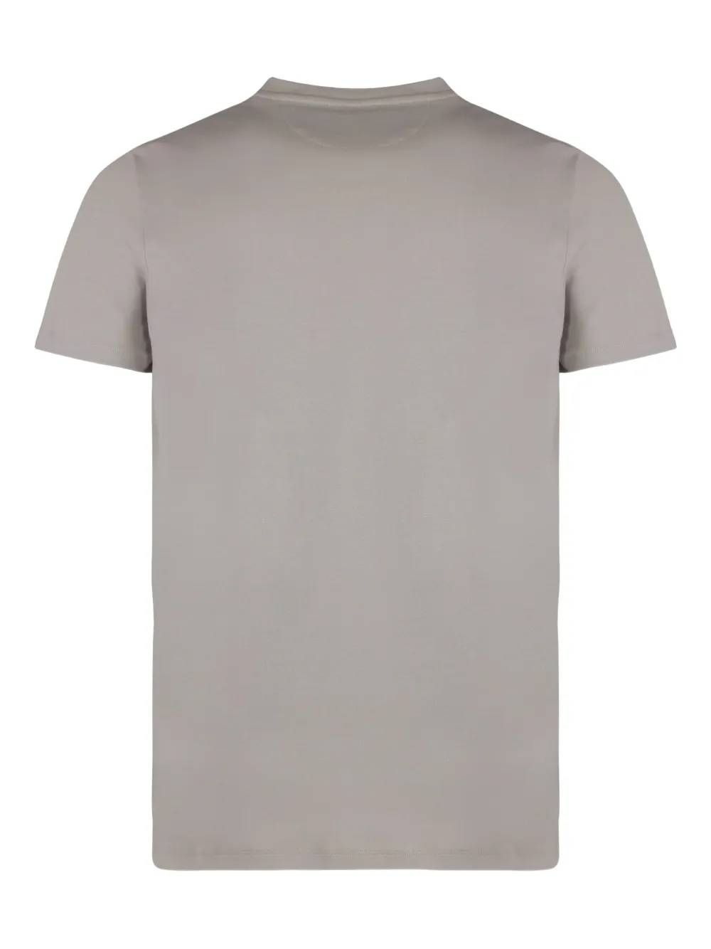 Moorer breast-pocket cotton T-shirt - Grijs