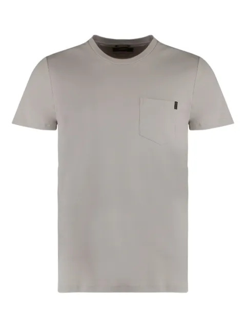 Moorer breast-pocket cotton T-shirt