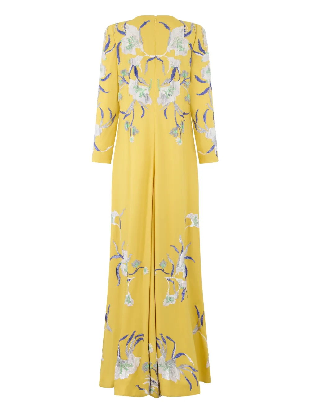 Valentino Garavani sequin-embellished maxi dress - Geel