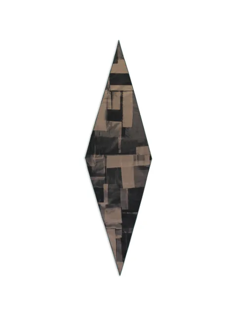 Zegna abstract-print diamond-shaped scarf