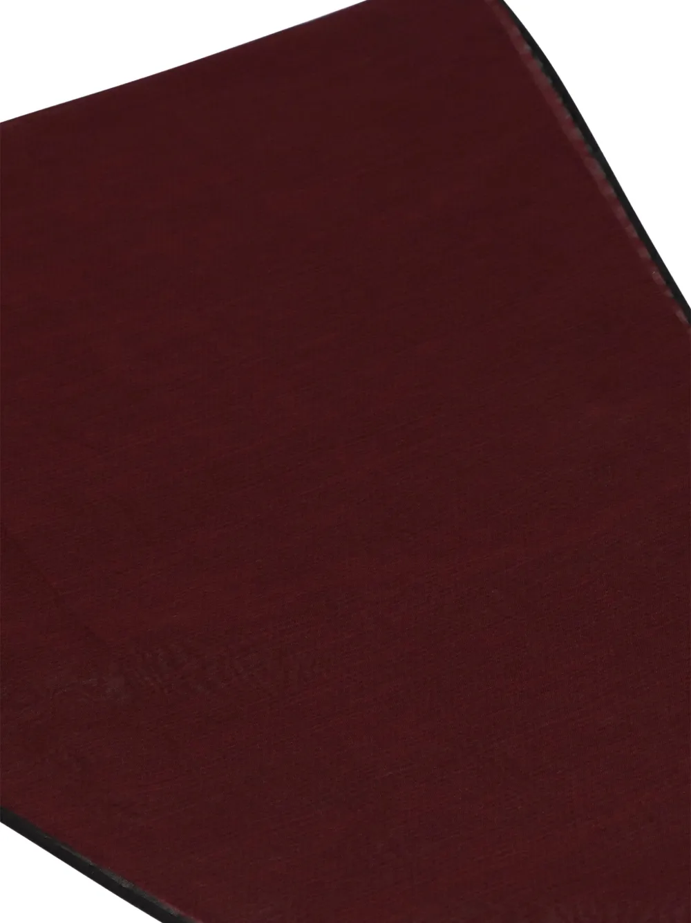 Zegna triangular-edged scarf Bruin