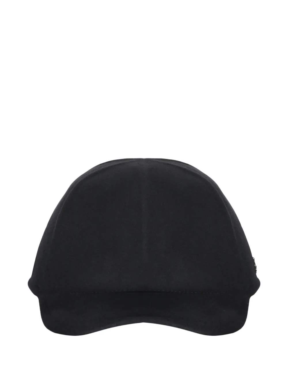 Zegna logo-plaque baseball cap - Nero