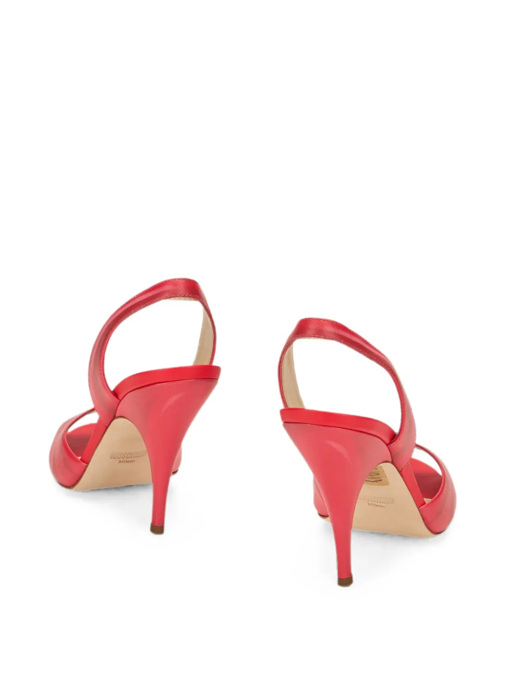 Moschino slingback sandals Rood