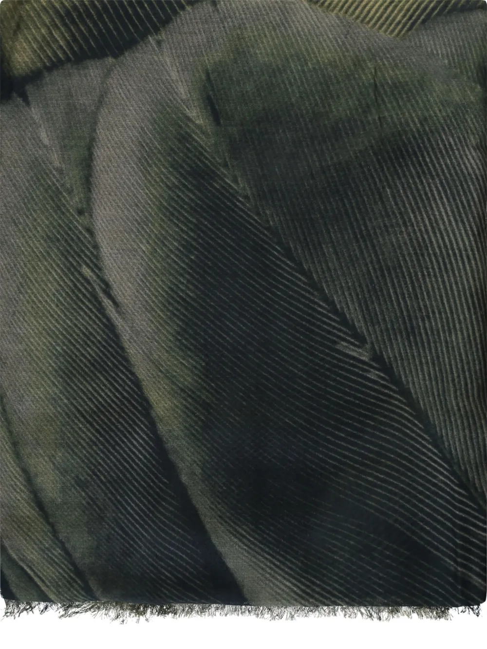 Emporio Armani Sjaal met print Groen