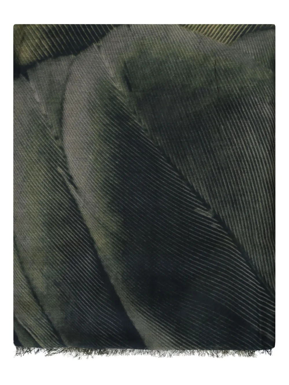 emporioarmani Emporio Armani Sjaal met print - Groen