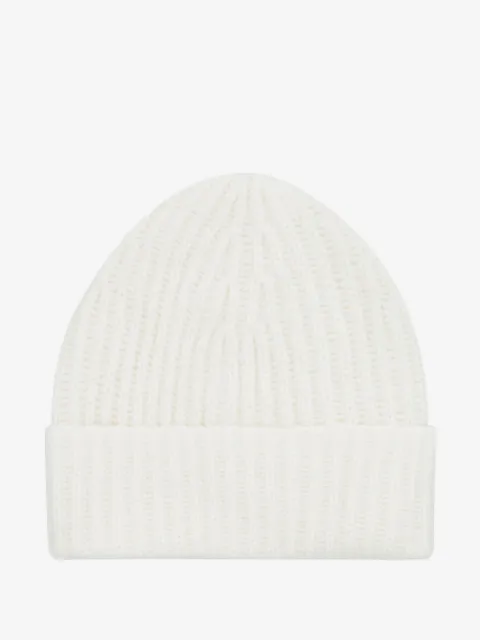 Malo gorro tejido de canalé