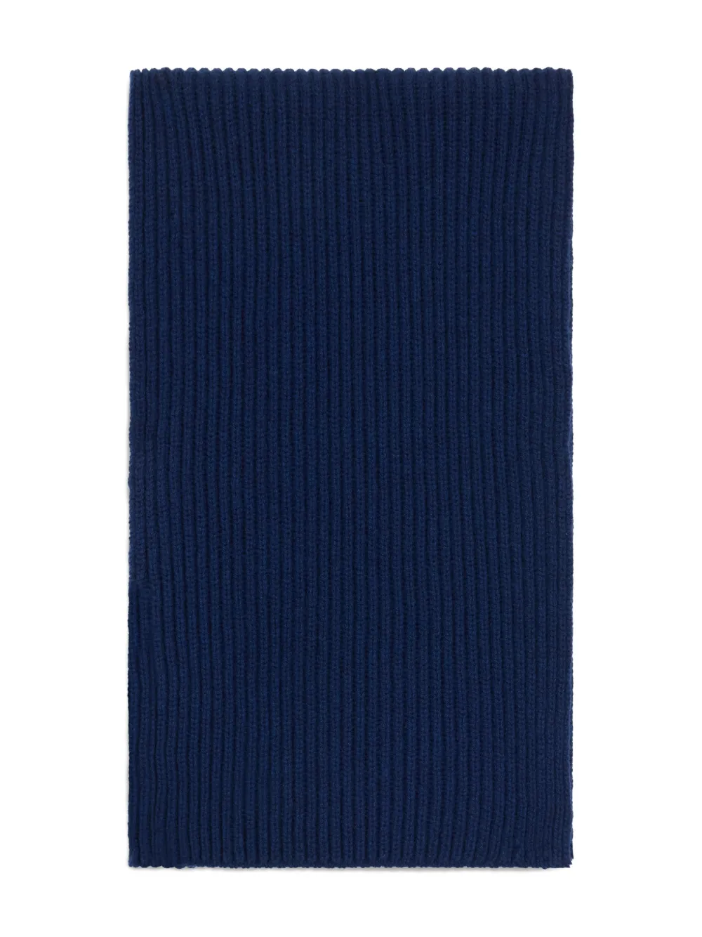 Malo ribbed scarf - Blu