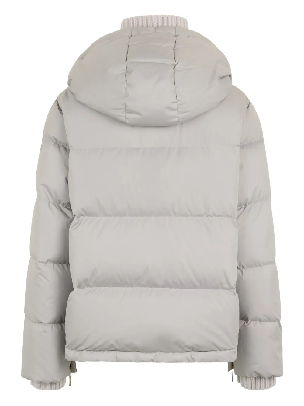 Malo Hooded Puffer Jacket - Grey 