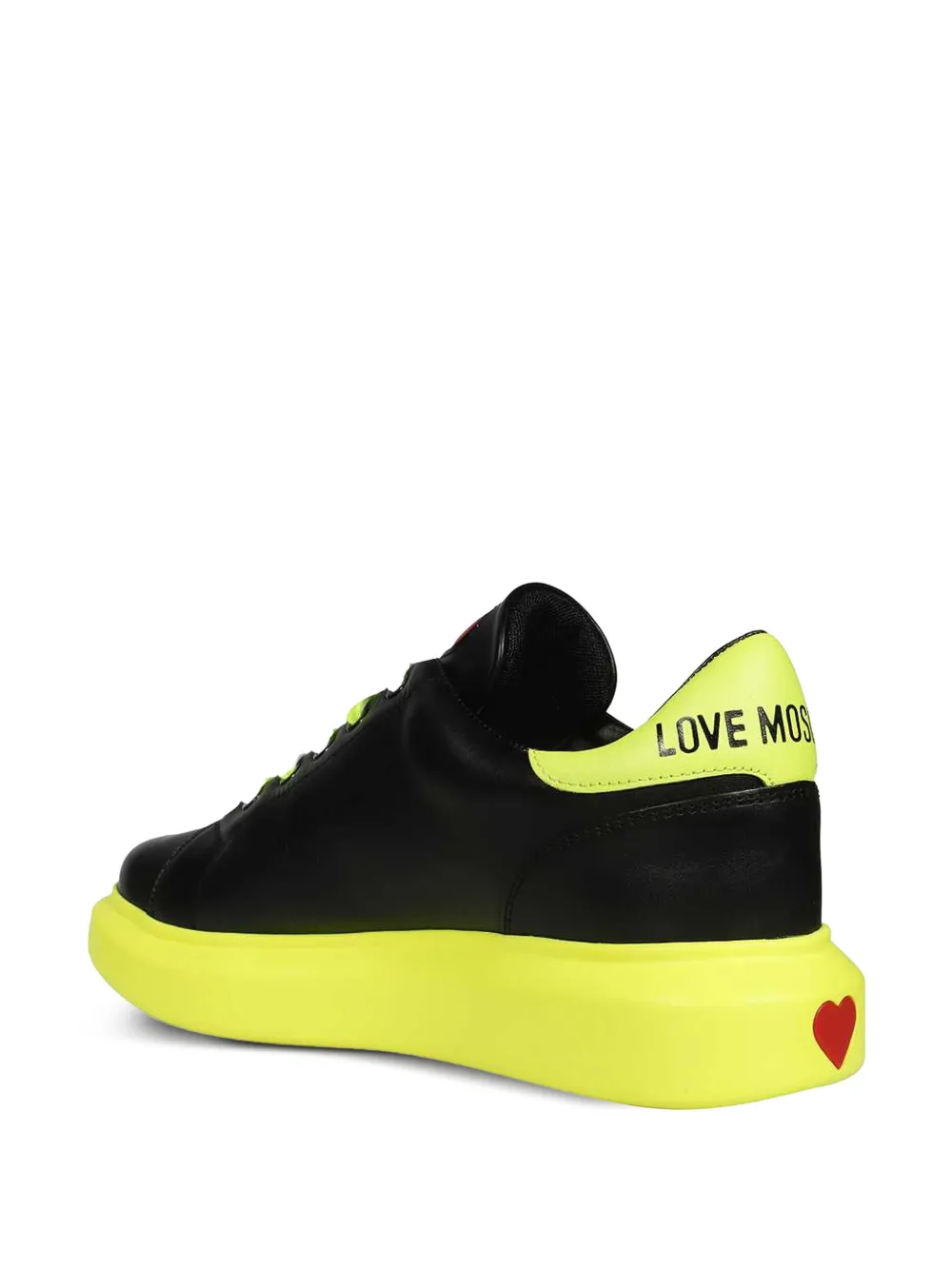 Love Moschino logo-print sneakers Black