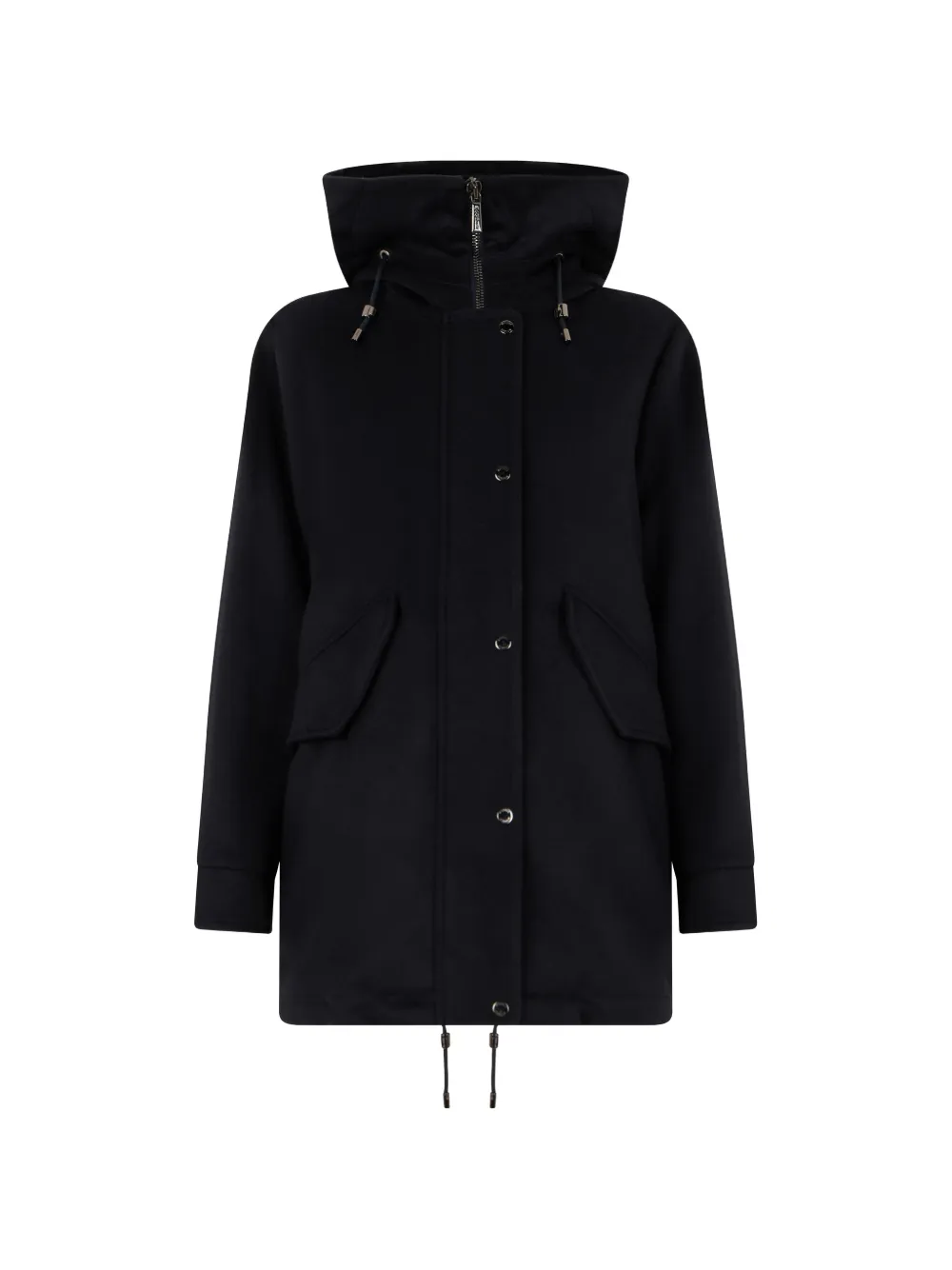 Moorer Keilale hooded-drawstring parka coat - Blu