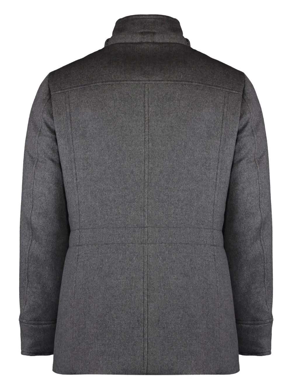 Moorer double-breasted coat Grijs
