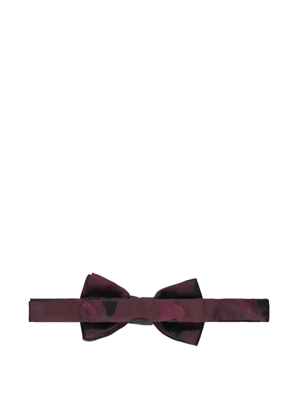  Valentino Garavani Camouflage Bow Tie - Red 