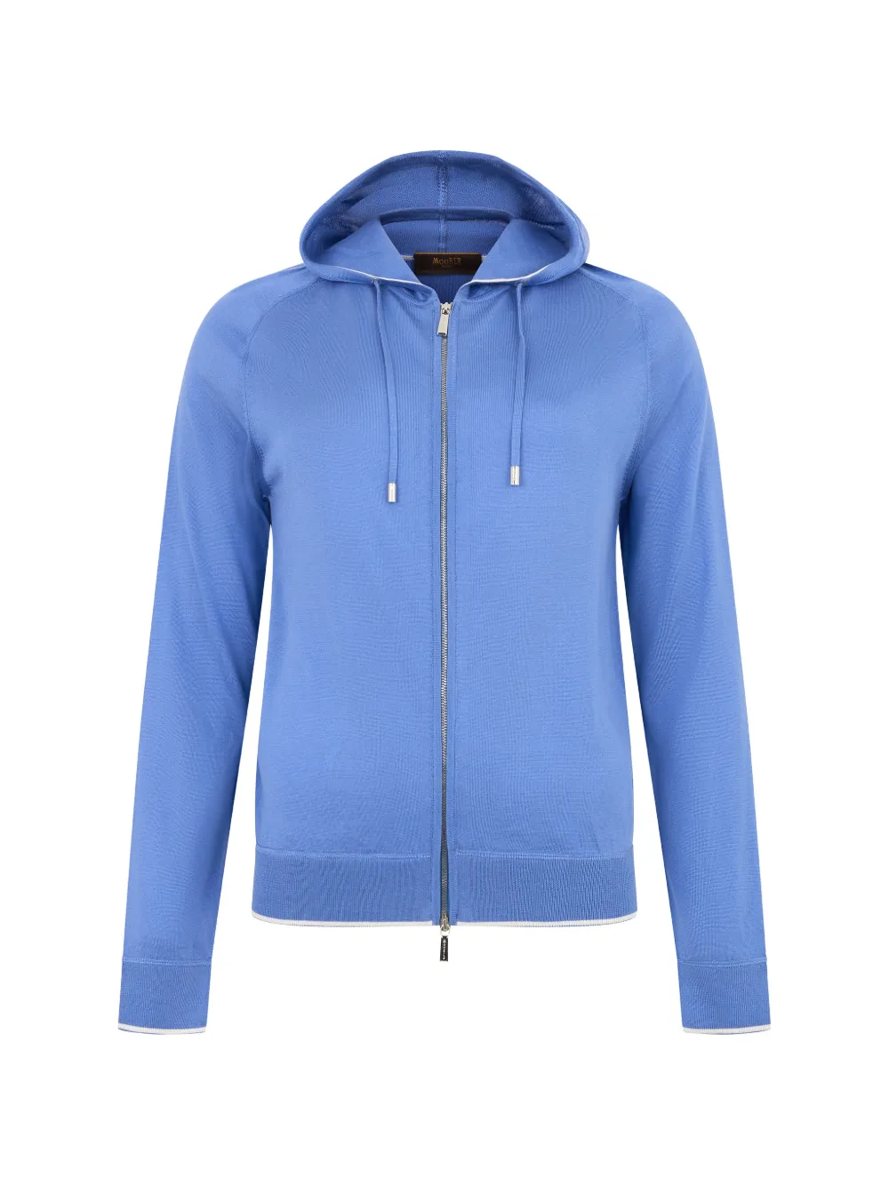 Moorer Nivola zip-up drawstring cardigan - Blu