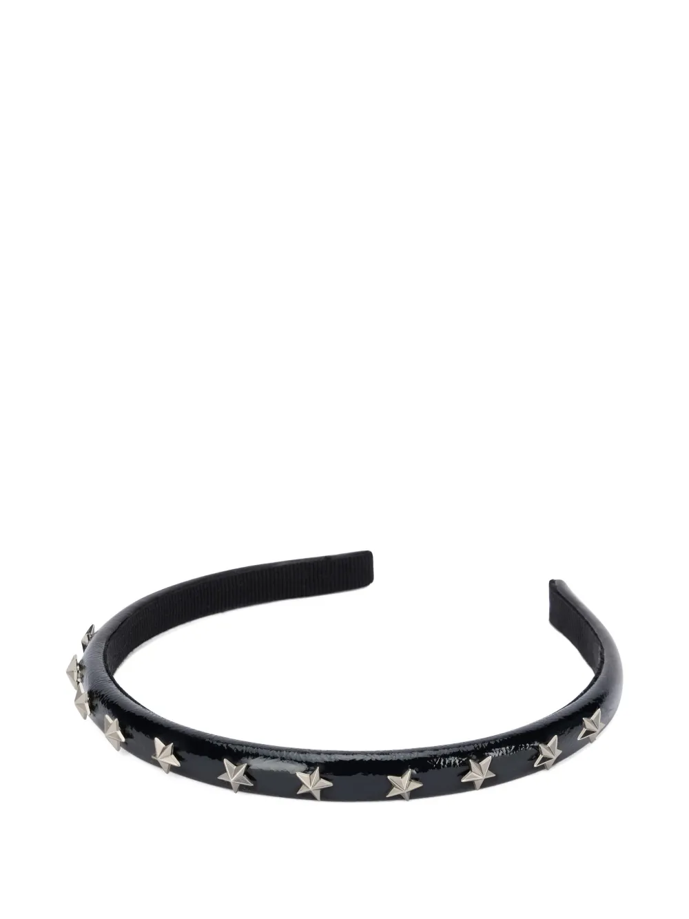RED(V) studded headband - Nero
