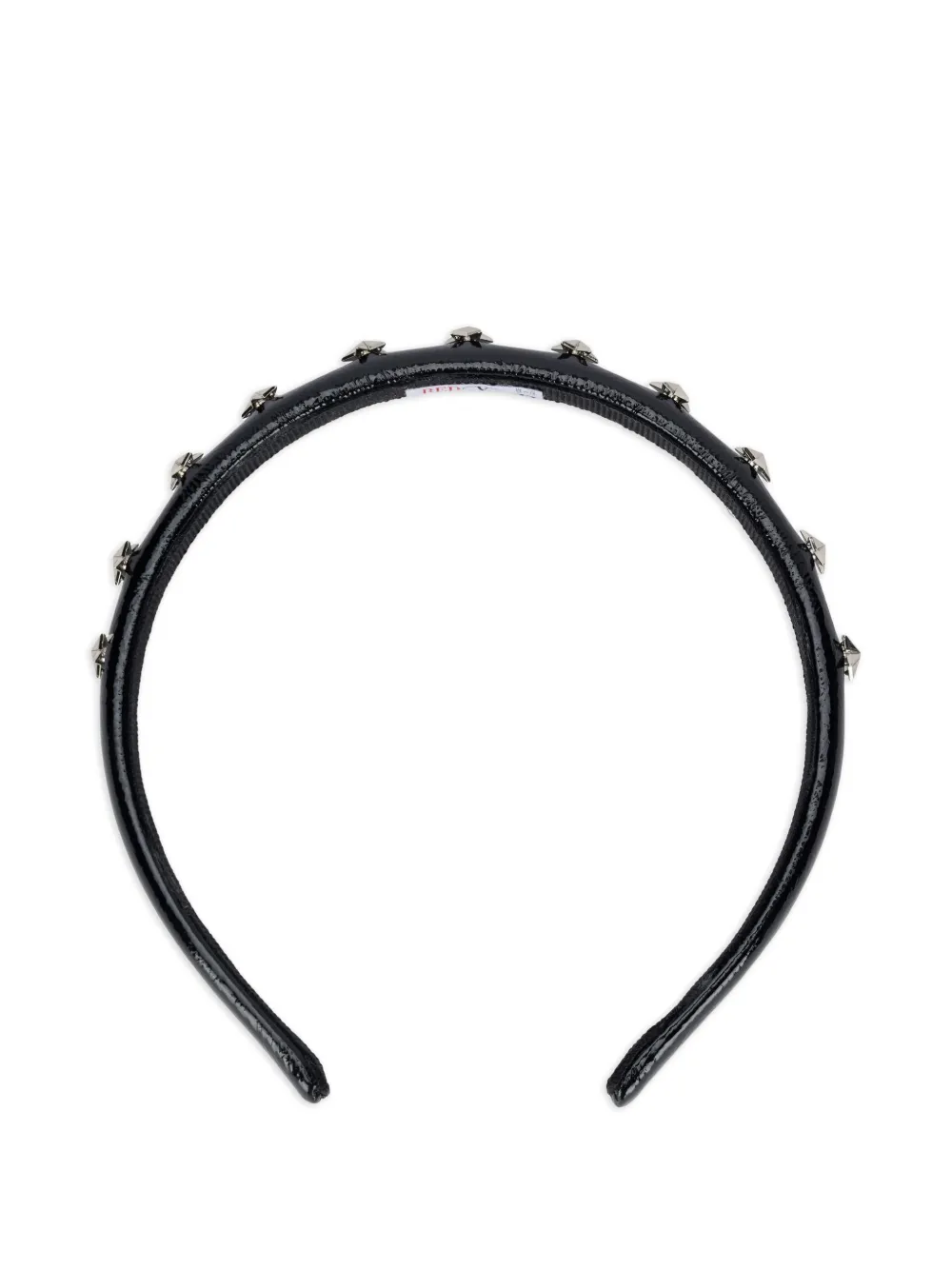 RED(V) studded headband - Nero