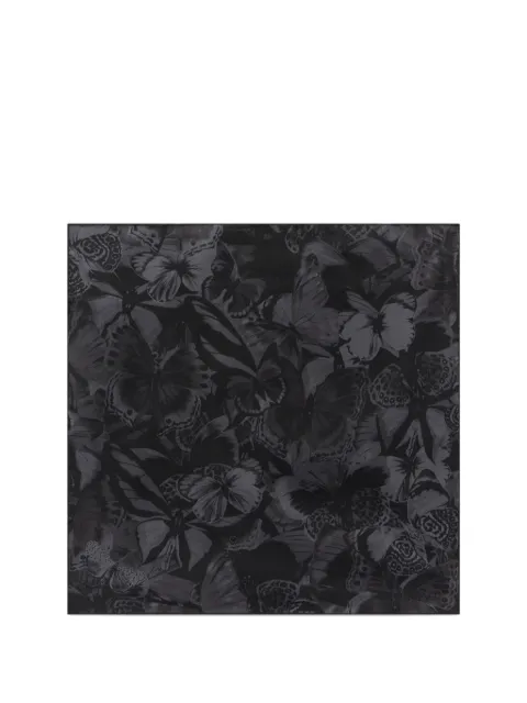 Valentino Garavani butterfly-print pocket square