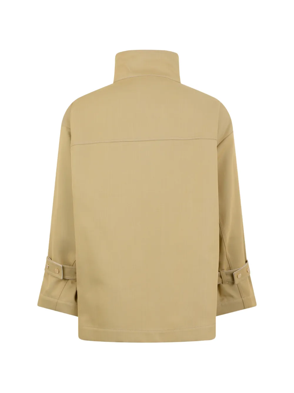 Moorer Regenjas met trechterhals Beige