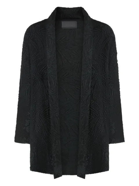 RH45 Rhodium Palm cardigan