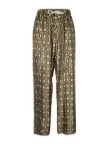 Palm Angels silk pajama pants - Neutrals