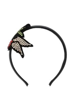 Simone Rocha ビジュートリム ヘアクリップ | ブラック | FARFETCH JP