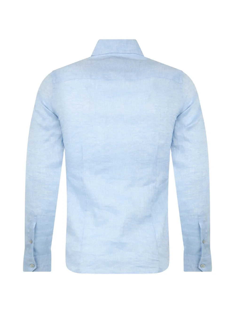 Moorer Overhemd met lange mouwen Blauw