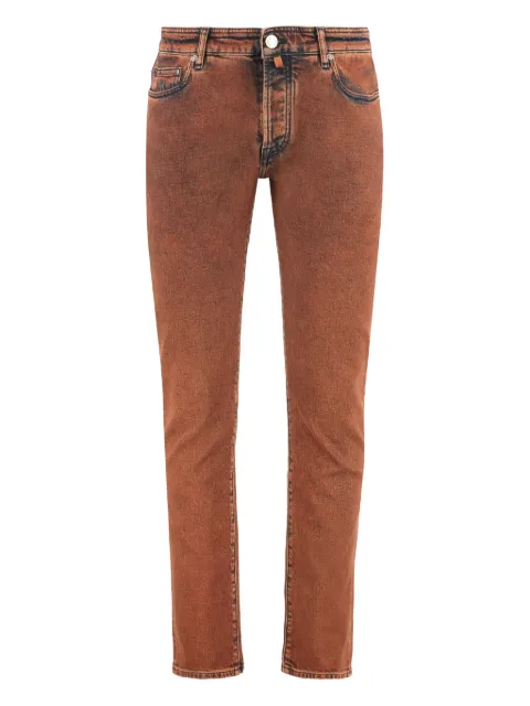 Moorer five-pocket jeans