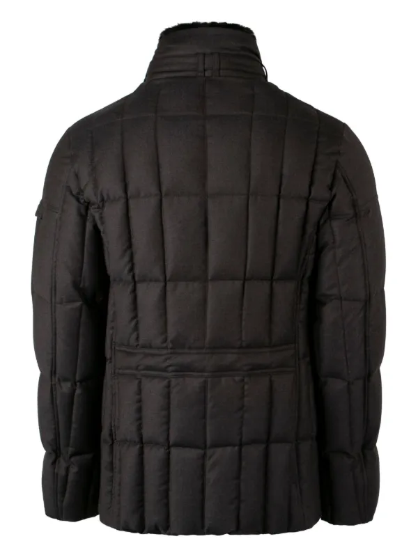ダウンジャケット Moorer Black Polyester Siro Down Jacket Moorer Siro Down Jacket | Brown | FARFETCH