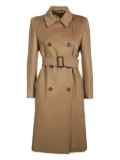 Weekend Max Mara double-breasted coat - Brown