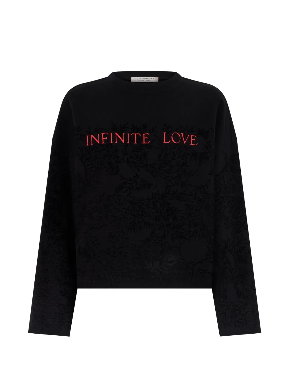 Philosophy Di Lorenzo Serafini long-sleeve sweatshirt - Schwarz