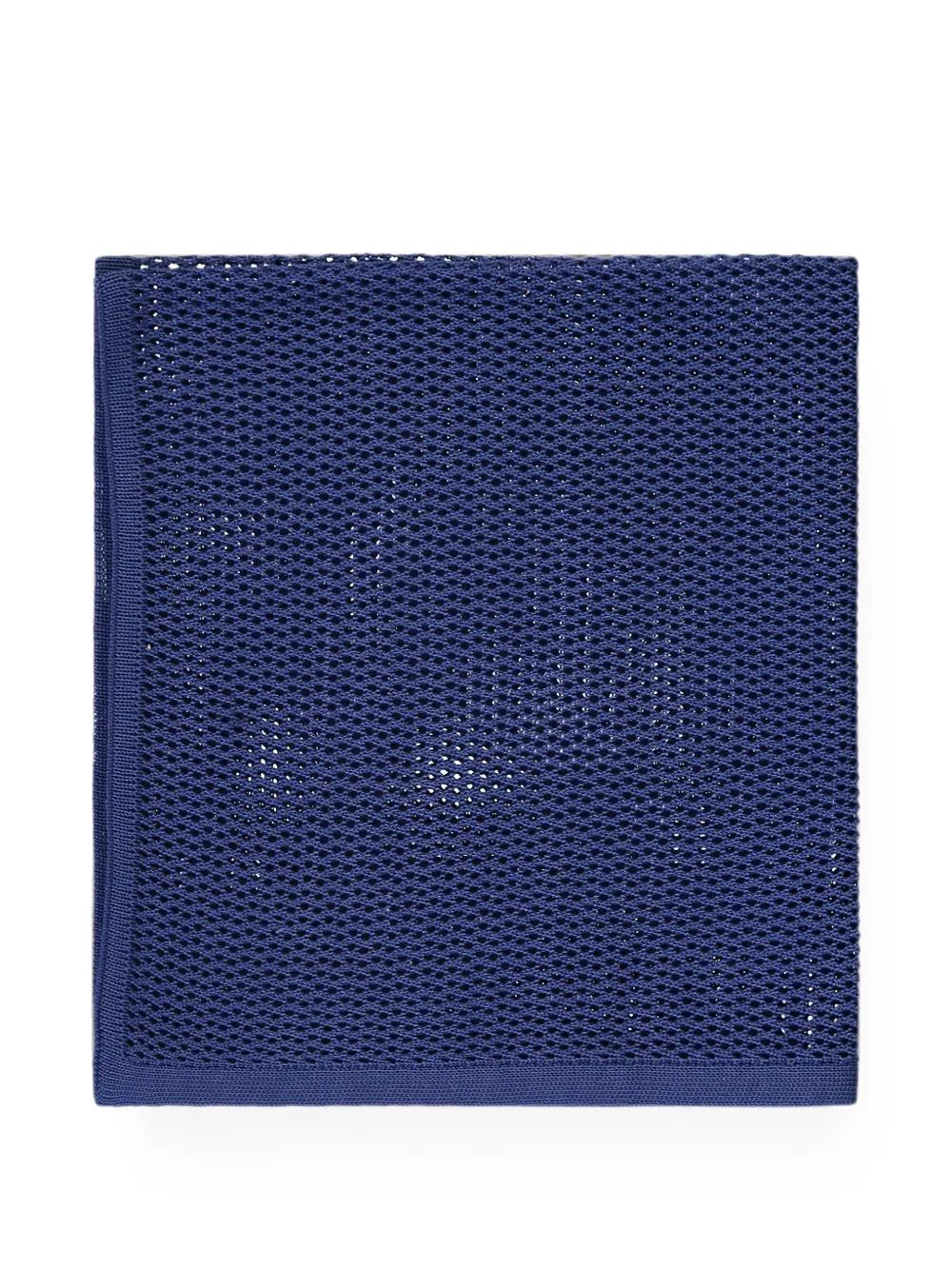 Zegna Opengebreid pochet Blauw
