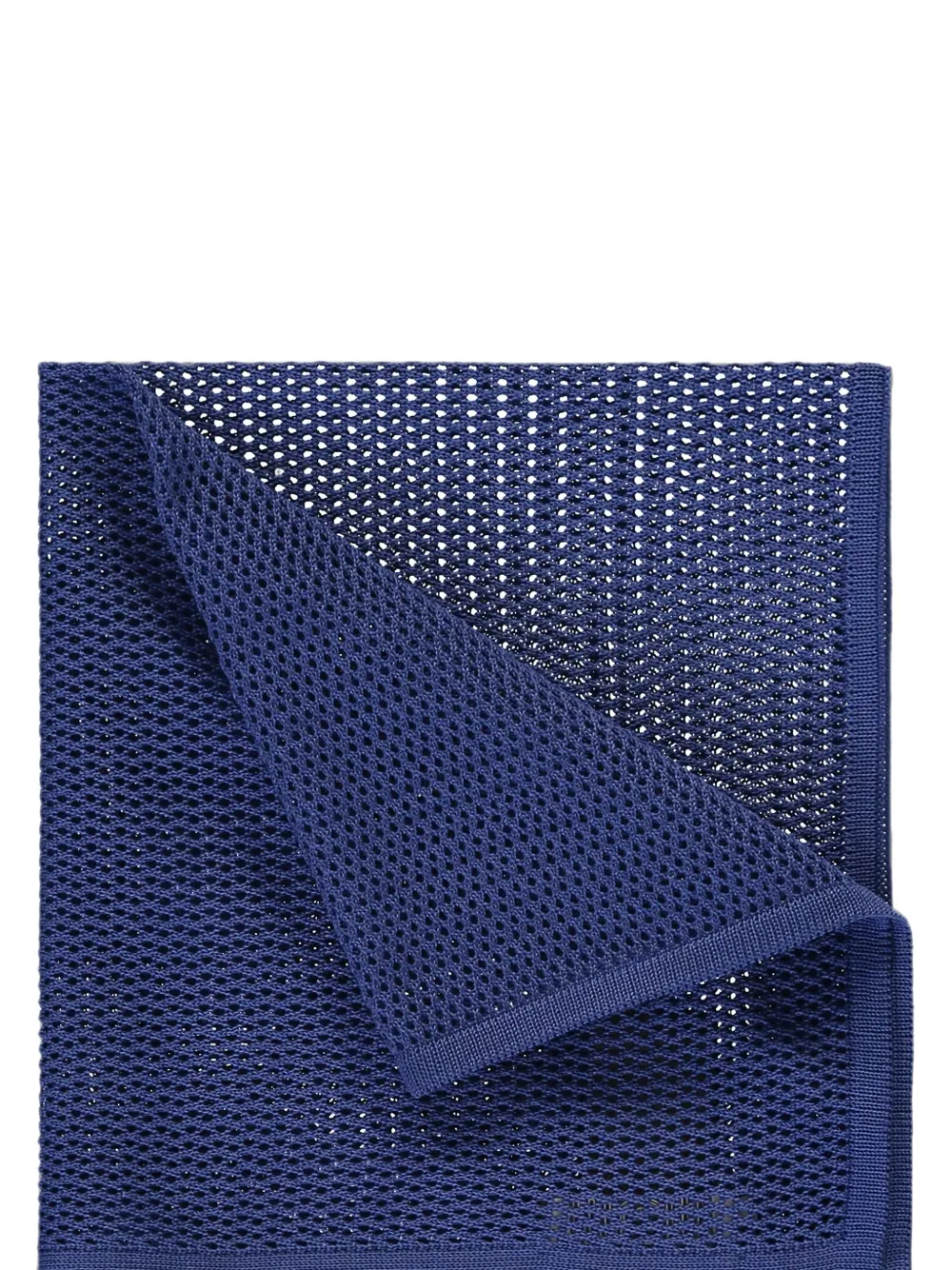 Zegna Opengebreid pochet Blauw
